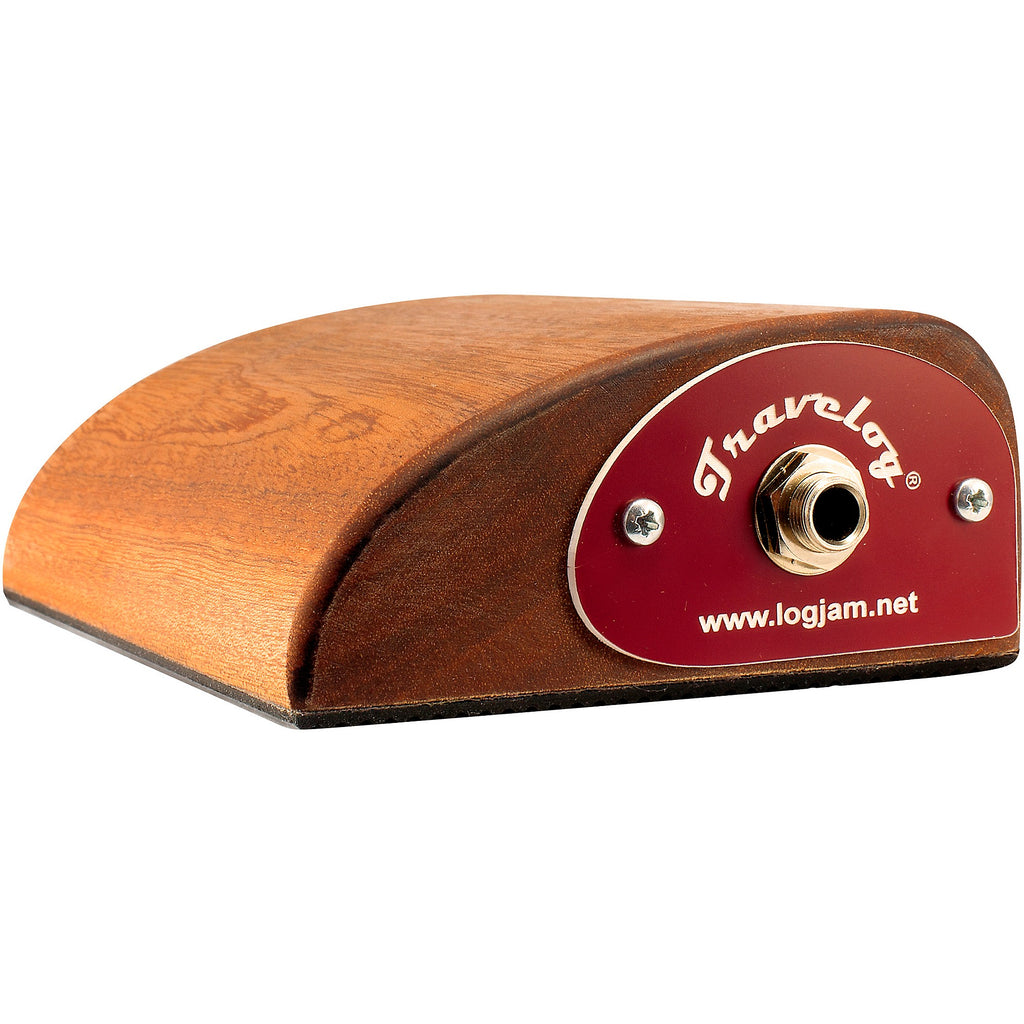 Logjam Bass Drum in a Box Travel Log Stomper