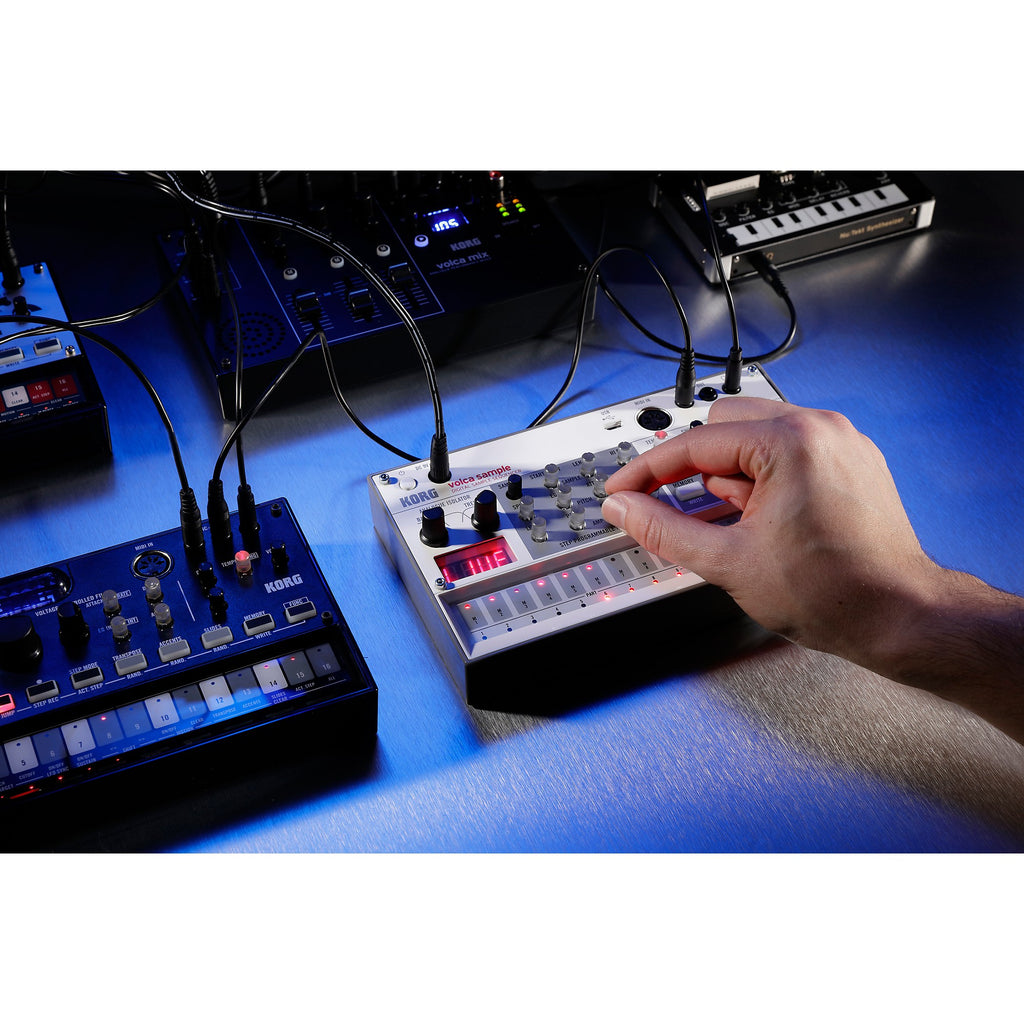 KORG volca sample 2 Digital Sample Sequencer White