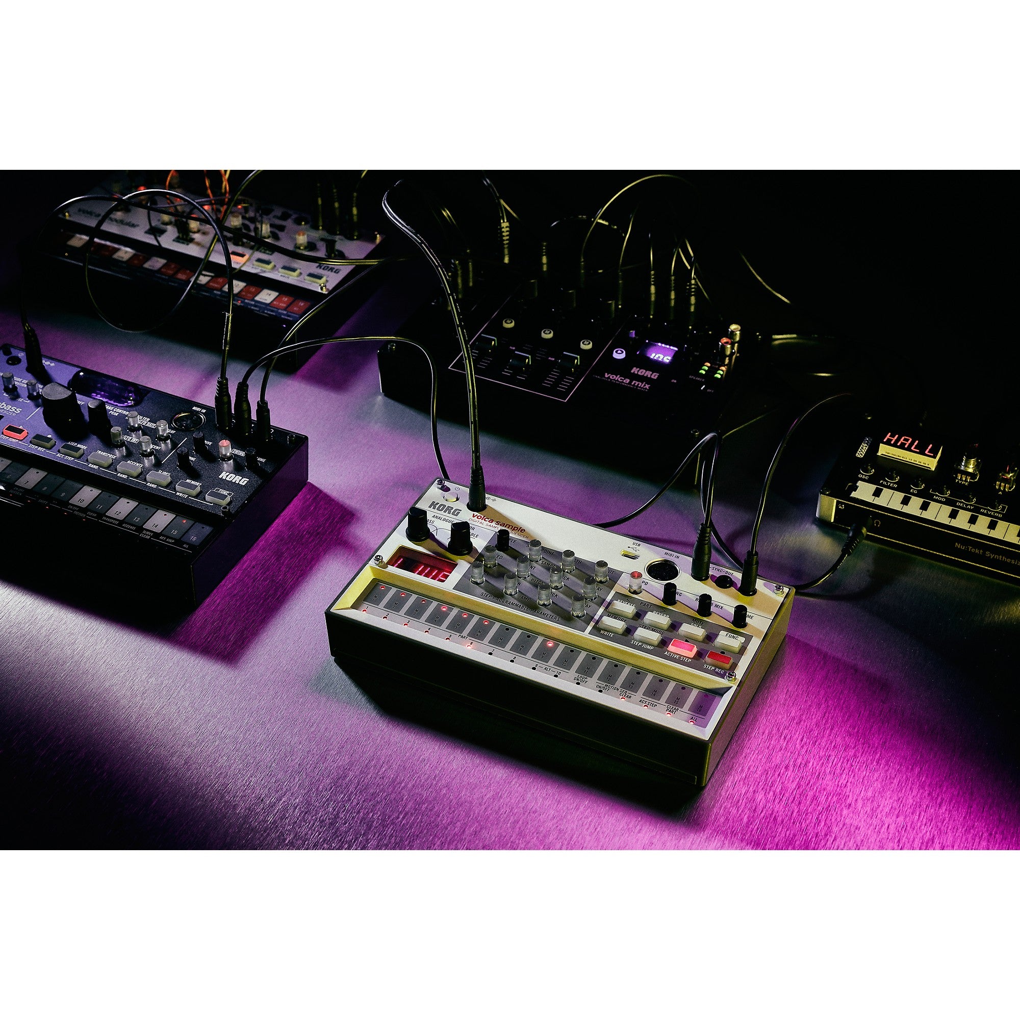 KORG volca sample 2 Digital Sample Sequencer White