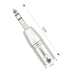 LW Essentials® Basic XLR Male to 1/4 in. Male TRS Stereo Adapter