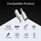 LW Essentials® Basic XLR Male to 1/4 in. Male TRS Stereo Adapter