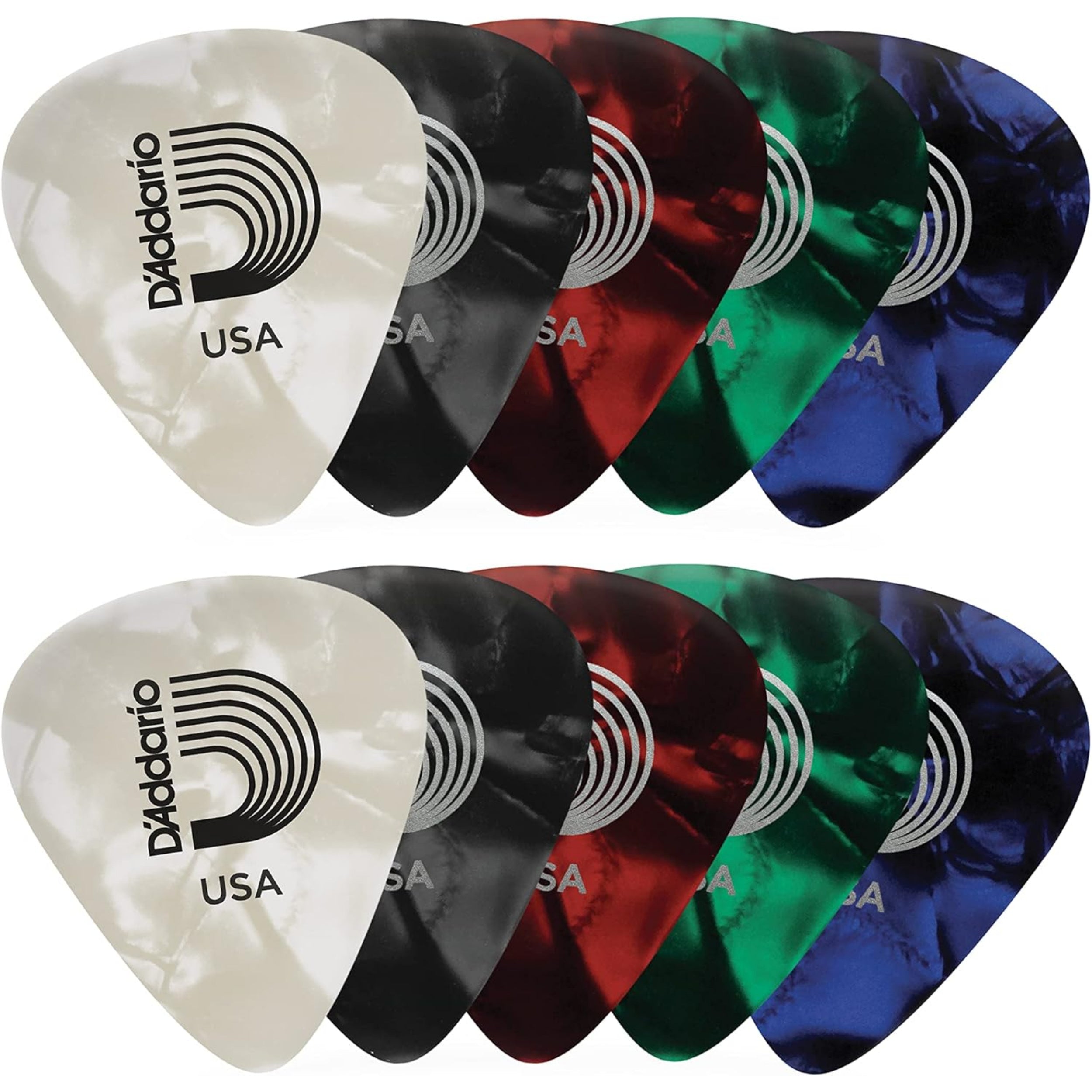 LW Essentials® Basic Guitar Picks (Assorted Colours)