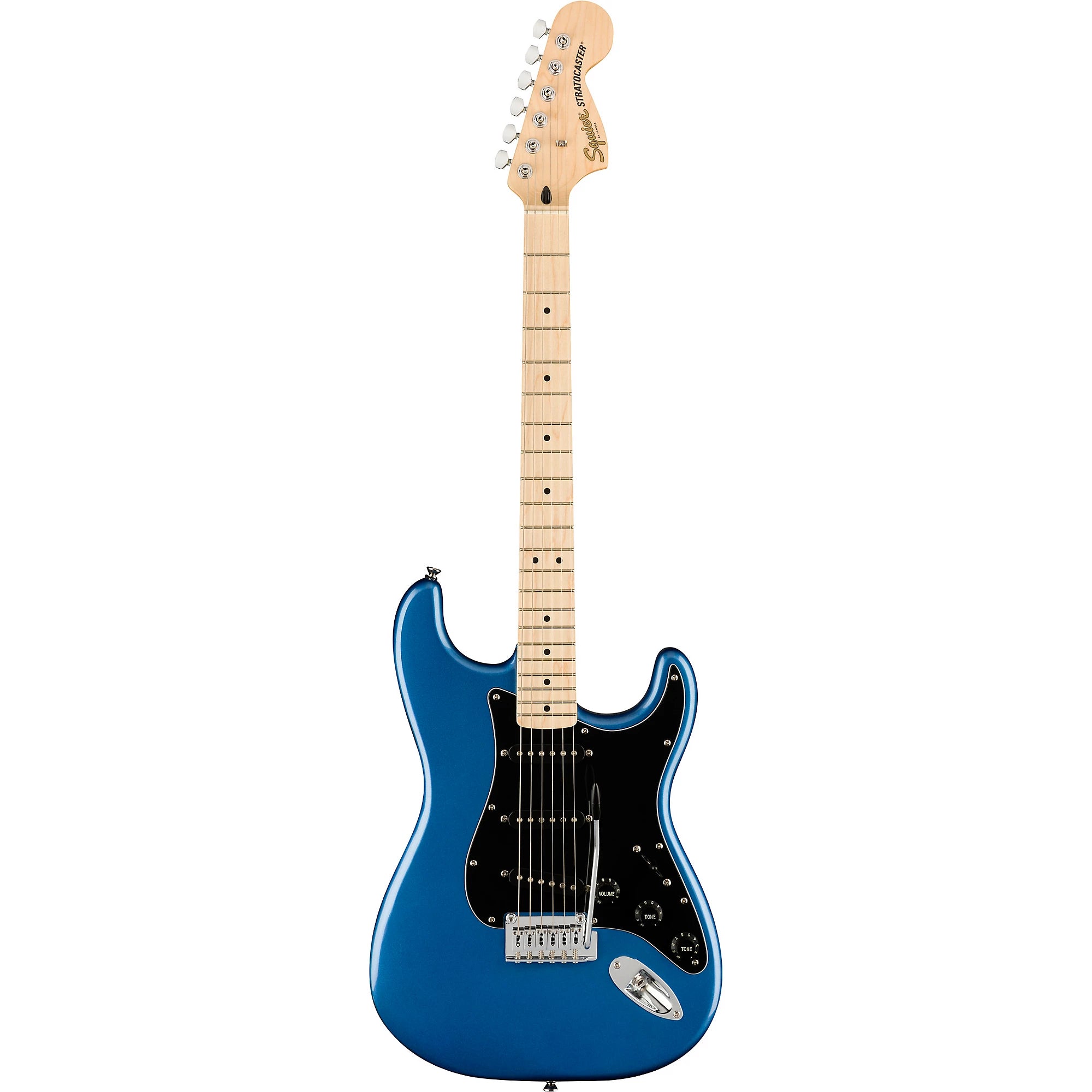 Squier Affinity Series Stratocaster Maple Fingerboard Electric Guitar Lake Placid Blue