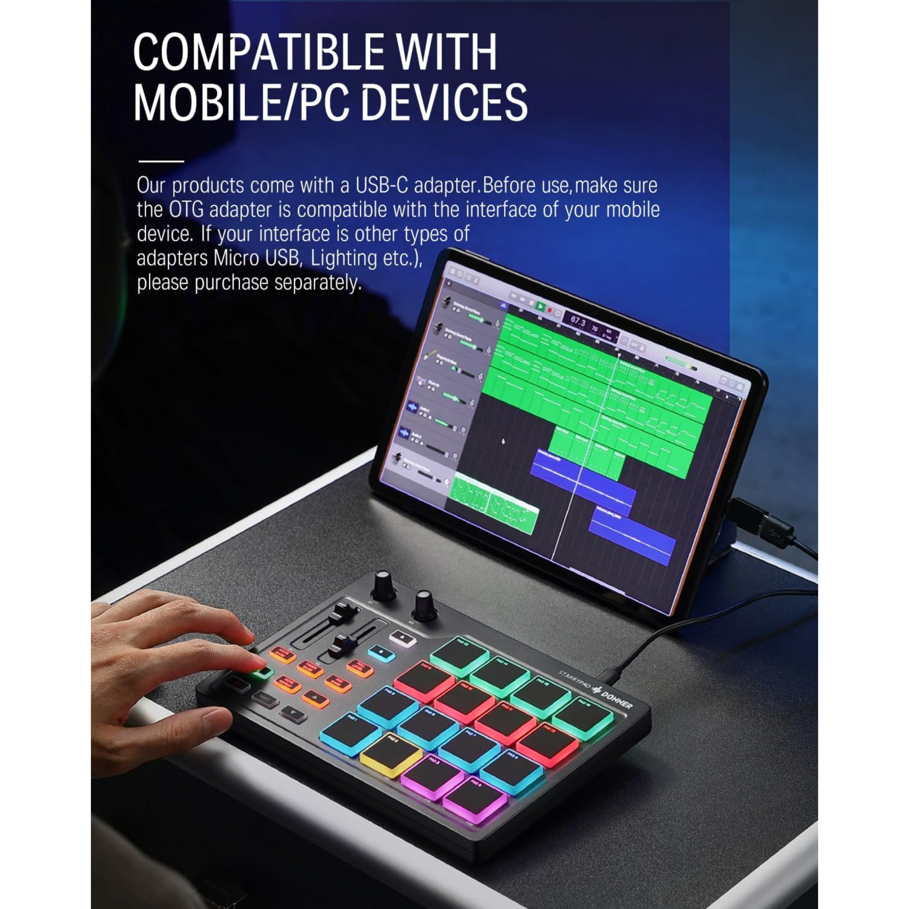 LW Essentials® Basic Drum Machine/ Sound Module