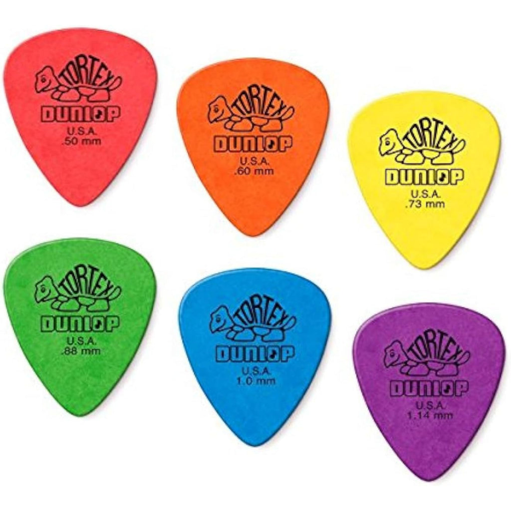 LW Essentials® Basic Guitar Picks (Assorted Colours)