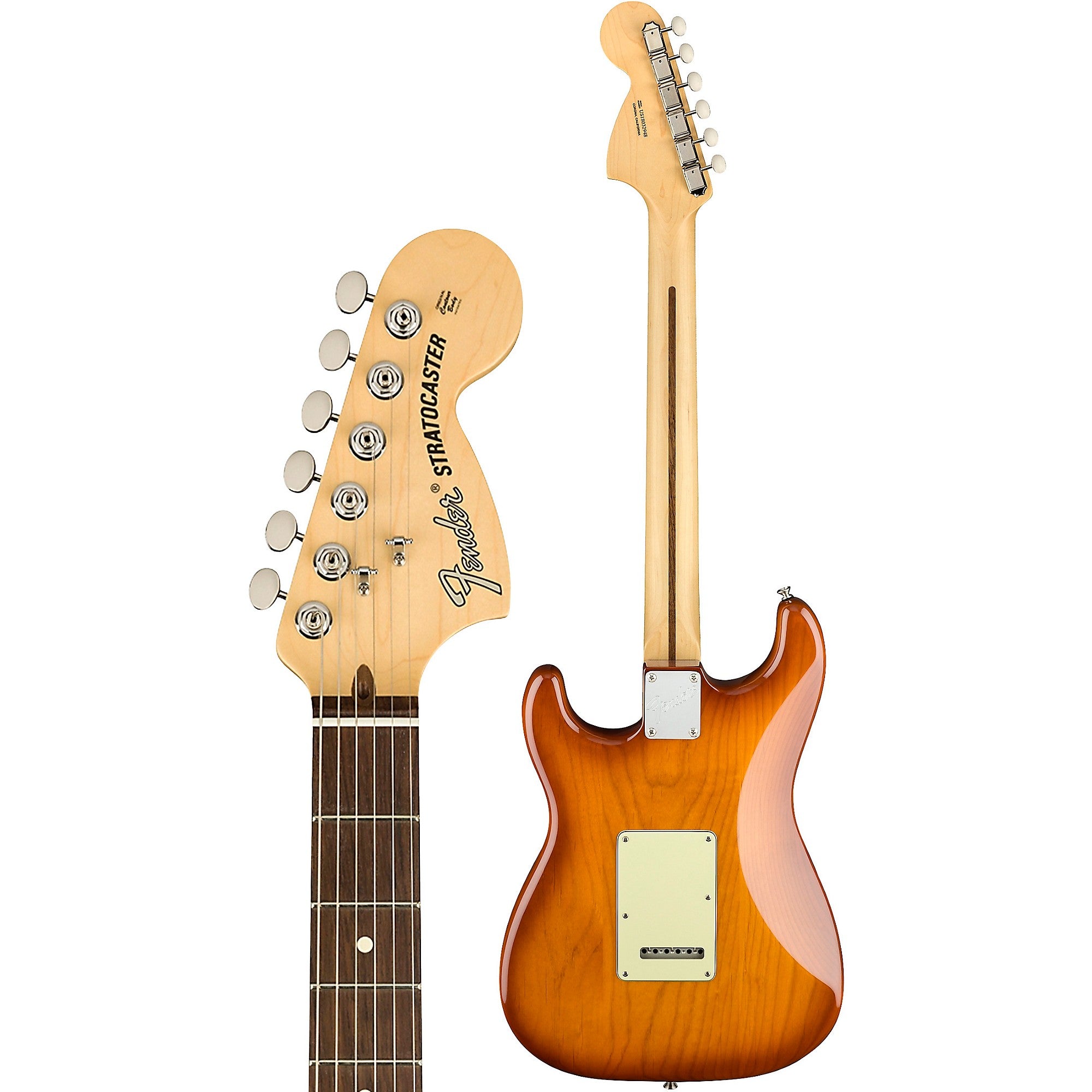 Fender American Performer Stratocaster Rosewood Fingerboard Electric Guitar Honey Burst