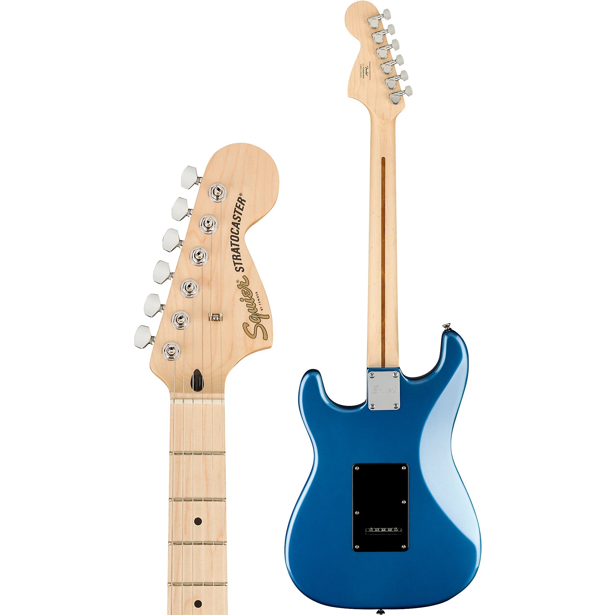 Squier Affinity Series Stratocaster Maple Fingerboard Electric Guitar Lake Placid Blue