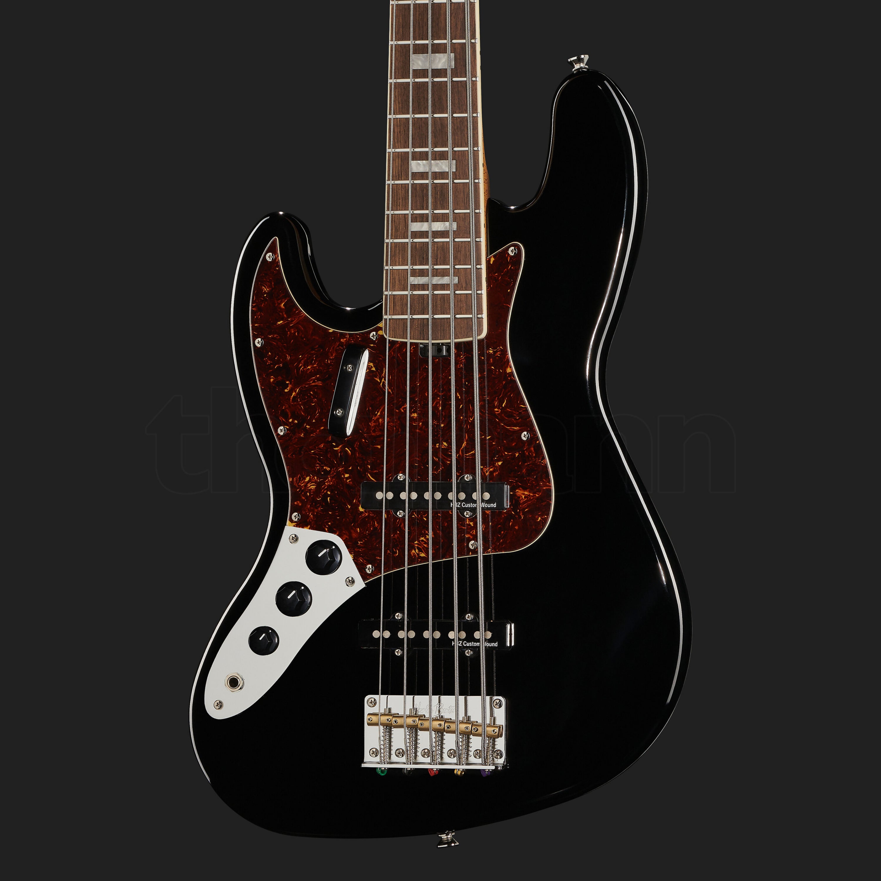 Harley Benton MV-5JB LH Black