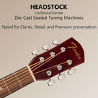 Fender FA115 Dreadnought Acoustic Guitar Pack Natural