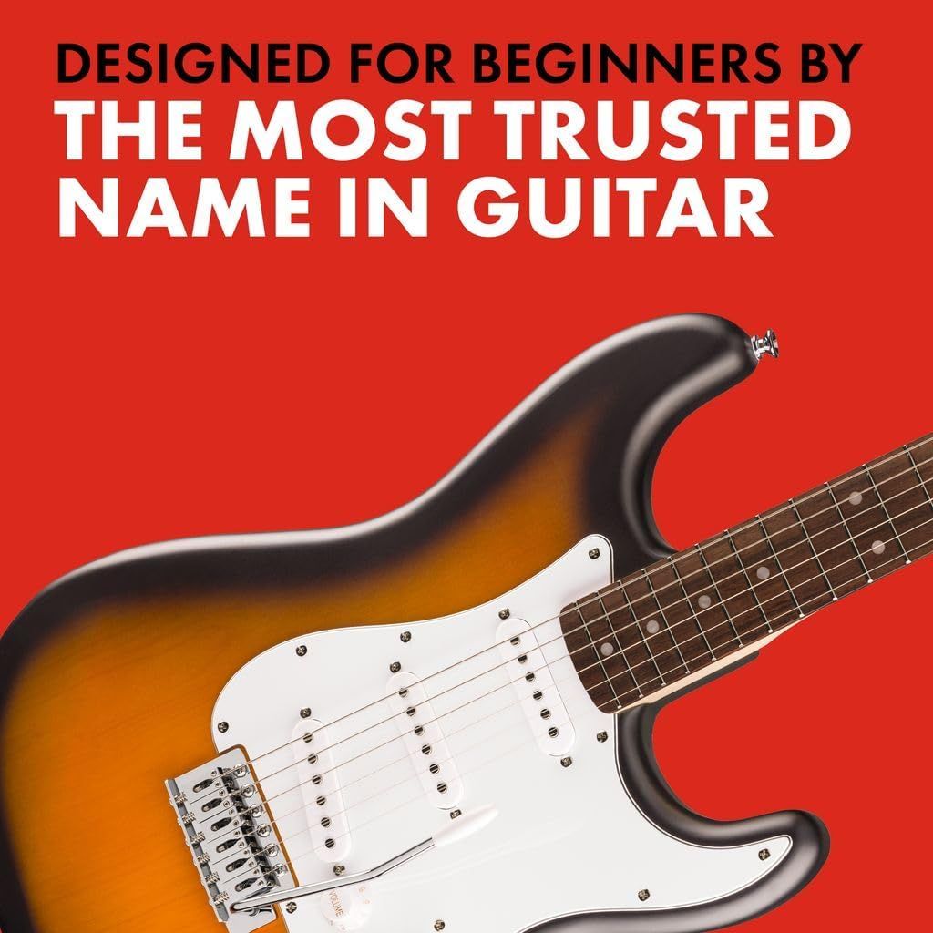 Squier Debut Series Stratocaster Electric Guitar 2-Colour Sunburst