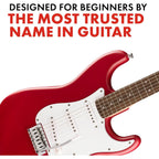 Squier Debut Series Stratocaster Electric Guitar Dakota Red