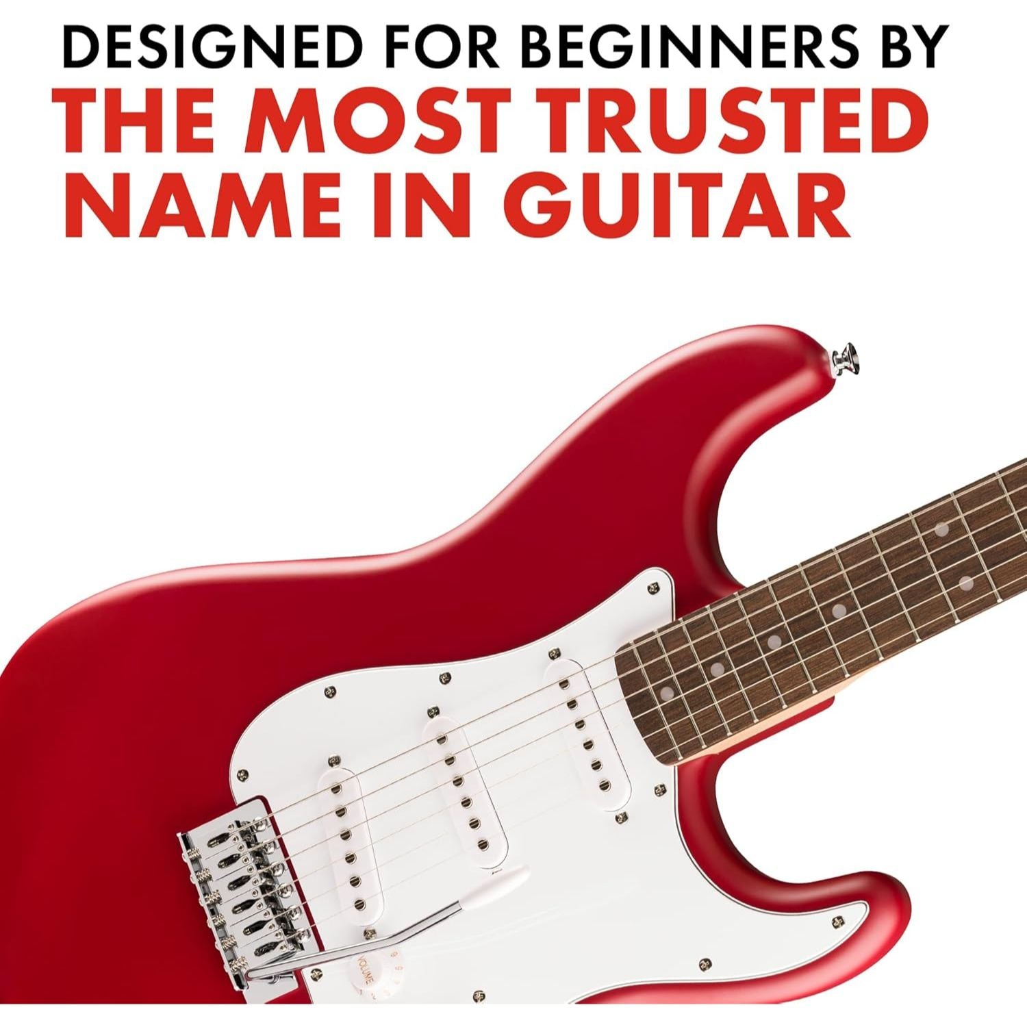 Squier Debut Series Stratocaster Electric Guitar Dakota Red