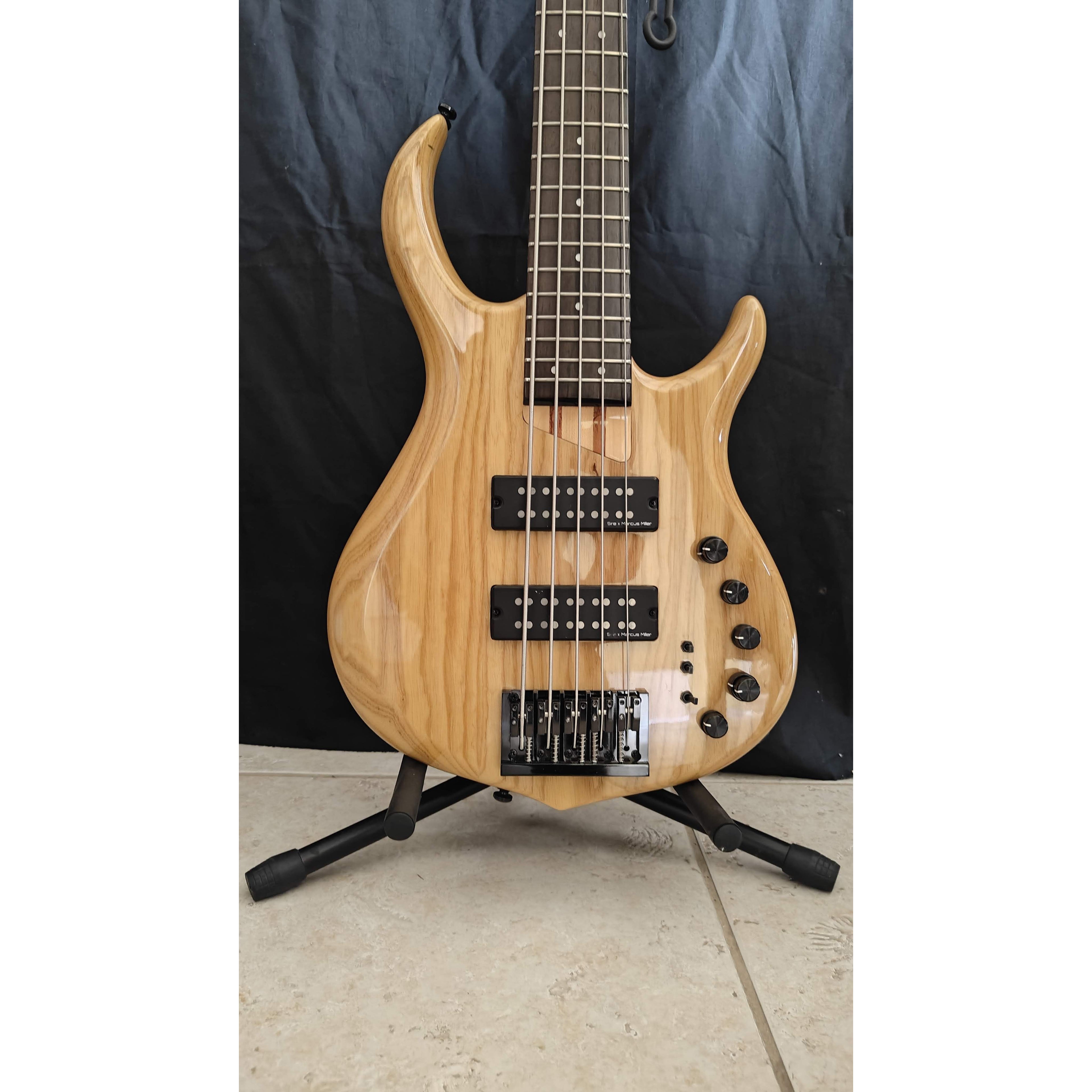 Sire Marcus Miller M5 5-string Bass Guitar - Natural with Case