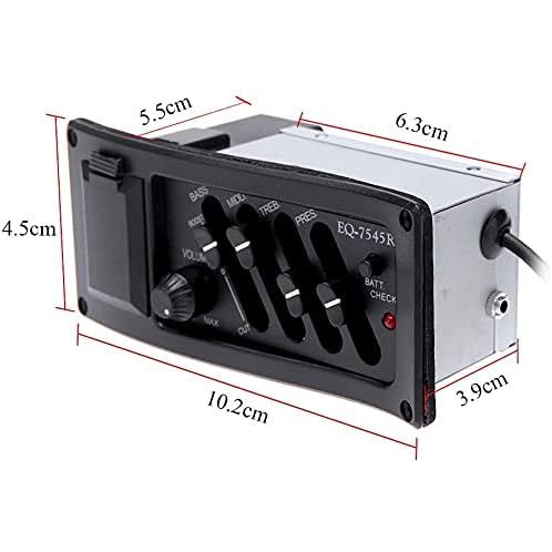 LW Essentials® Premium Acoustic Guitar Pickup Preamp Equalizer