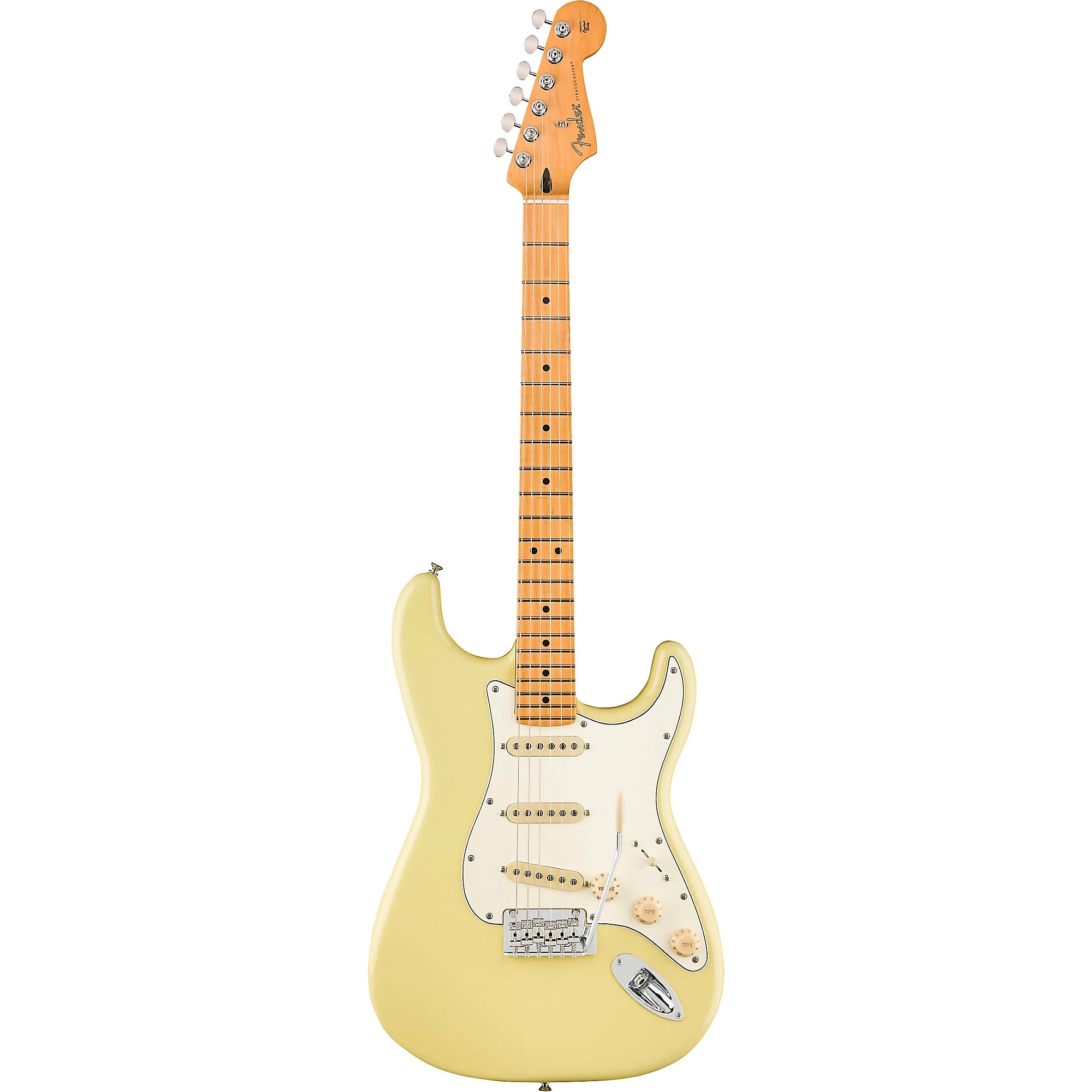 Fender Player II Stratocaster Maple Fingerboard Electric Guitar Hialeah Yellow